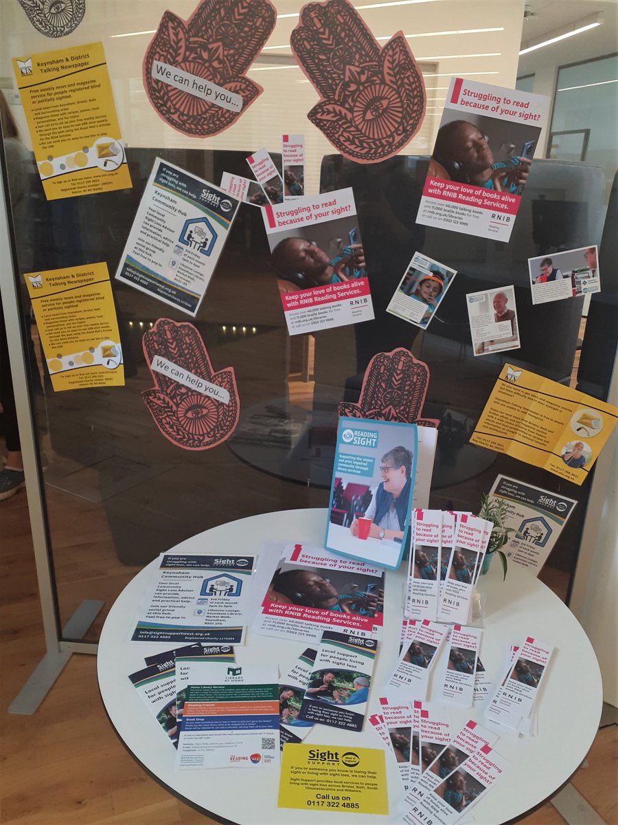 Are you struggling to read because of your sight? Contact the <a href="/RNIB/">RNIB</a> where you can access over 40,000 talking books and 11,000 braille books for free. Visit rnib.org.uk/libraries or call 0303 123 9999.
Display from #KeynshamLibrary
#BNESLibraries #RNIB #Audiobooks #BrailleBook