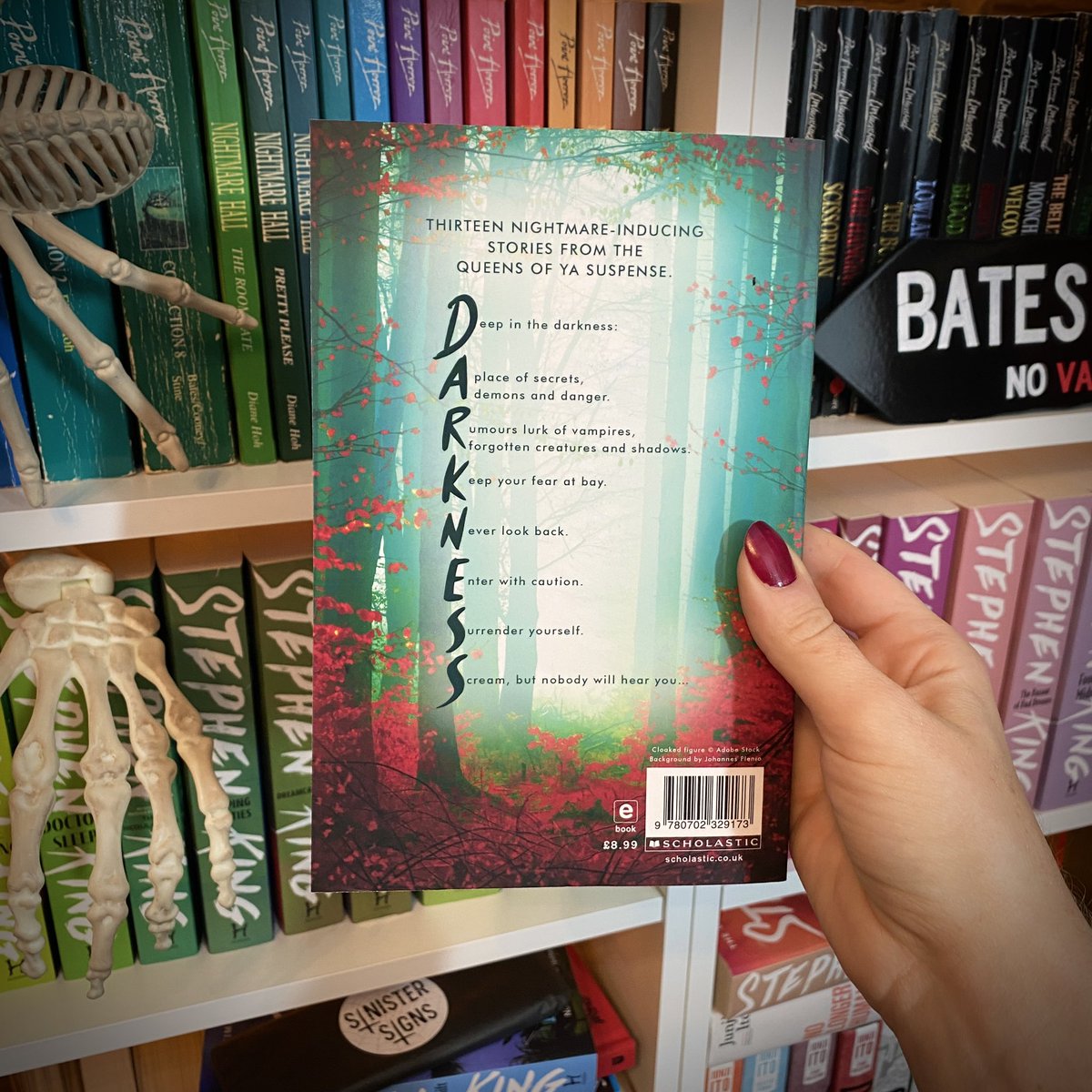 A Taste of Darkness has arrived!

Thank you so much <a href="/scholasticuk/">Scholastic UK</a>, <a href="/jgregorydesign/">Jamie Gregory</a> and everyone at Scholastic who has helped to make it such a beautiful thing!

It’s been a pleasure to work with <a href="/thecosyreader/">Mia ~ M. A. Kuzniar</a> and the authors on it.

Preorder here: Amymccaw.co.uk/buyataste