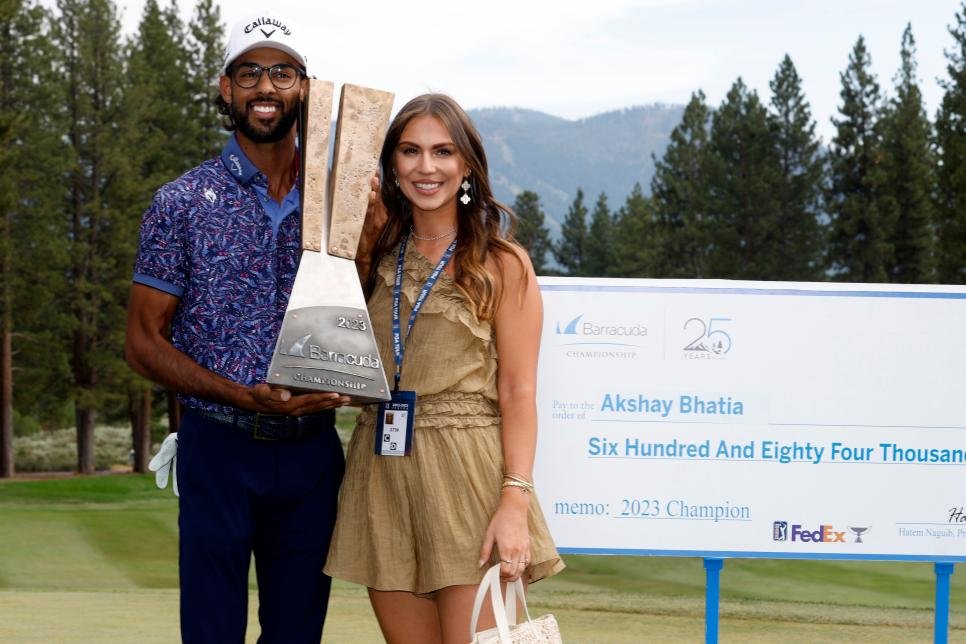 Akshay Bhatia, wins his first PGA Tour title at the Barracuda Championship 2023 
prize money payout, purse, winner share for each golfer at Tahoe Mountain Club.

https://t.co/ozMlVbDDyF https://t.co/6ydSlKnVIa