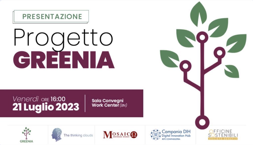 CampaniaDih's tweet photo. Il progetto GREENIA intende promuovere la sostenibilità ambientale e la partecipazione attiva del cittadino, attraverso l’utilizzo delle tecnologie innovative di intelligenza artificiale e realtà aumentata #intelligenzaartificiale 
https://t.co/QS9ErsiqLd https://t.co/gl3Ee30HlM