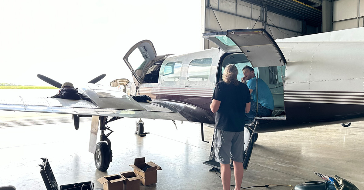 HxGNContent's tweet photo. It takes a village! Behind our high-quality #aerialimagery is a hard-working team capturing data with great detail. Here's our team in action earlier this year in the Lone Star State.
#Texas #aerialdata #airbornemapping #ContentMapper https://t.co/c2MnGF09IO
