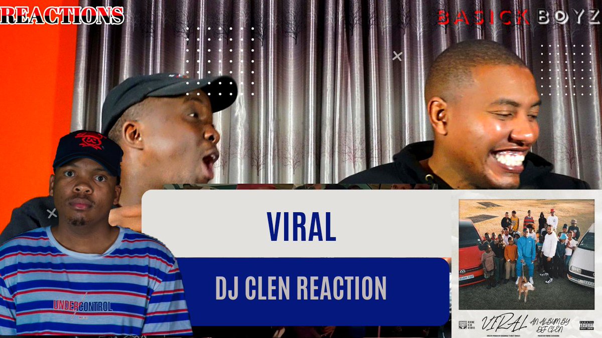 basick_boyz's tweet photo. DJ CLEN - VIRAL (feat. JAY JODY)(Prod. by SickBeat Prince) [OFFICIAL MUSIC VIDEO]-REACTION

🚀🚀🔥🔥 OUT NOW!! 🚀🚀🤯🤯LETS RUN IT UP🗣🗣🗣🗣

https://t.co/Qpi5el0mgx

#BasicKBoyz #letsgo #ProjectXplain #interview #reactions https://t.co/hhAMFfQRme