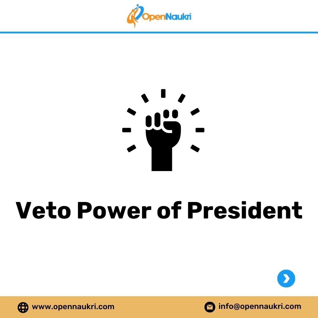opennaukri's tweet photo. The #President of #India has three different types of #veto #power:
#absoluteveto
#suspensionveto
#Pocketveto
To learn more please visit here: https://t.co/DPRyO4ED47
#OpenNaukri https://t.co/i1XZWr8zuO
