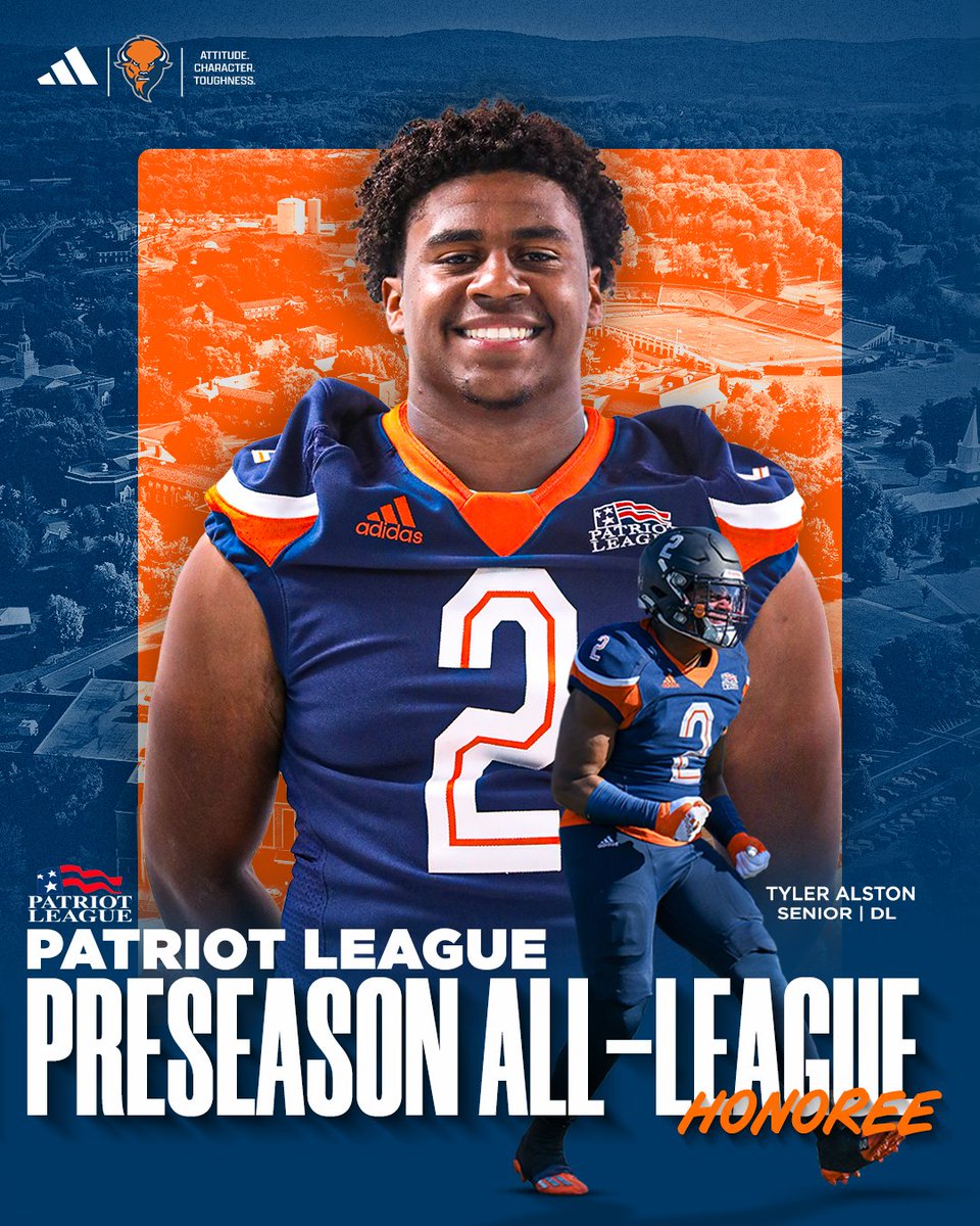 Bucknell_FB's tweet photo. 𝙋𝑹𝙀𝑺𝙀𝑨𝙎𝑶𝙉 𝘼𝑳𝙇-𝙋𝑨𝙏𝑹𝙄𝑶𝙏 𝙇𝑬𝘼𝑮𝙐𝑬

Congrats to our honorees, Tyler Alston and Matt Schearer! 😤 #ACT | #rayBucknell

📰 https://t.co/kcO8yz0k9Q https://t.co/kbWw2dpf3F