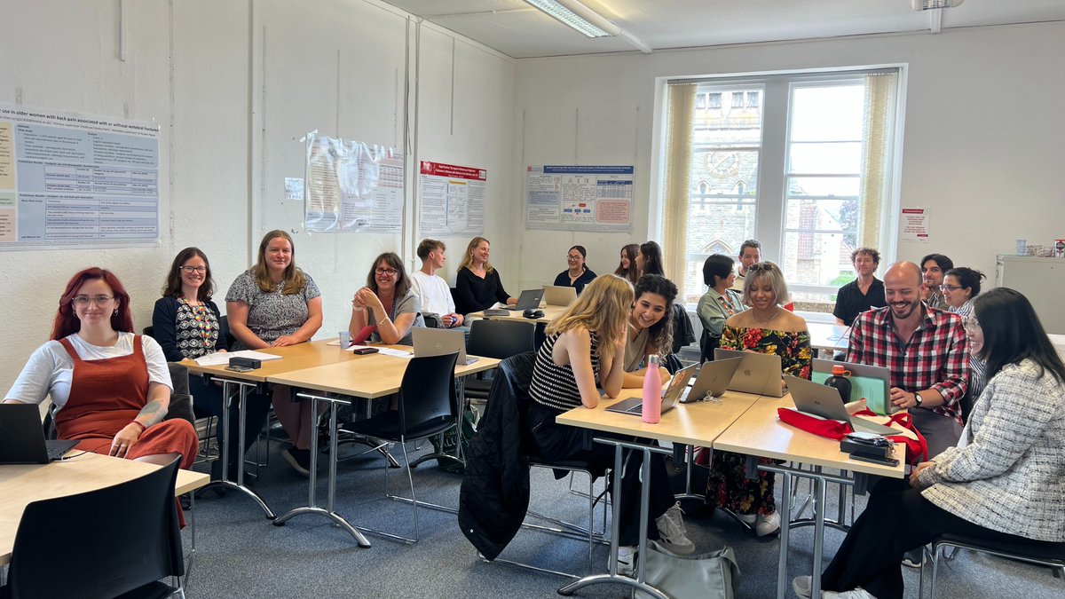 We had our first MSc dissertation presentation day, today, where students are presenting what they plan to do in their dissertations- well done everyone! #healtheconomics #healthpolicy #msc #masters