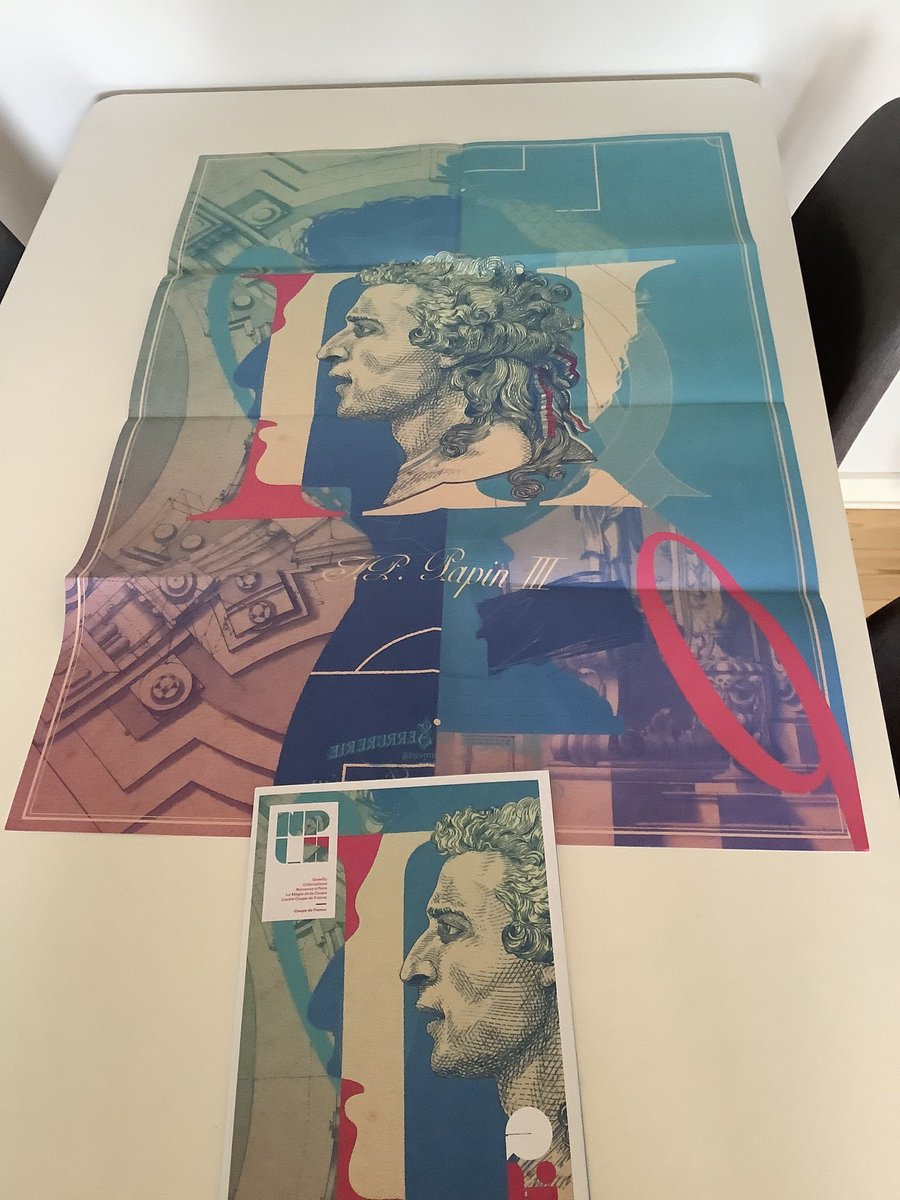 adelsgaard's tweet image. I just love @NPLHMAG magazine, not just a zine,  it’s also a foldout poster! Last time it was Zidane! 
This time it’s Papin! 
Great reading and awesome poster!