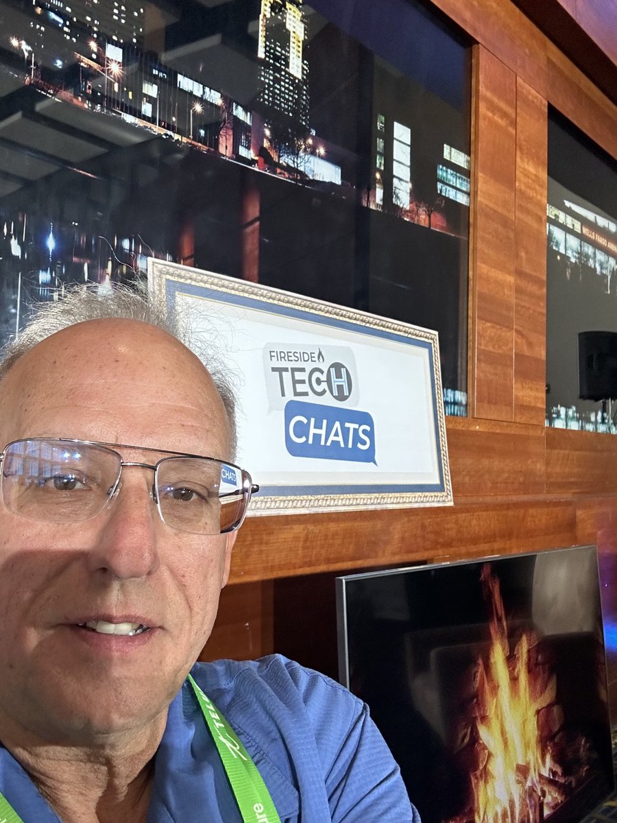 FVCJeffW's tweet photo. This old man getting ready to do a Fireside Chat about spraying UAVs ⁦@FVCoop⁩ #TecHubLIVE https://t.co/GVij34SzjG