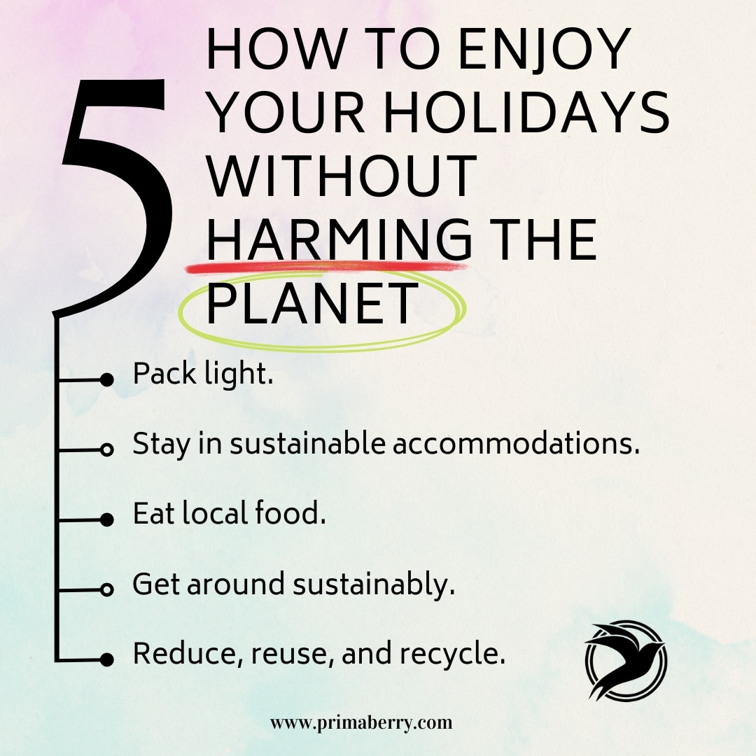How to enjoy your holidays without harming the planet 🌏
#Sustainability #SummerHolidays #SustainableFuture