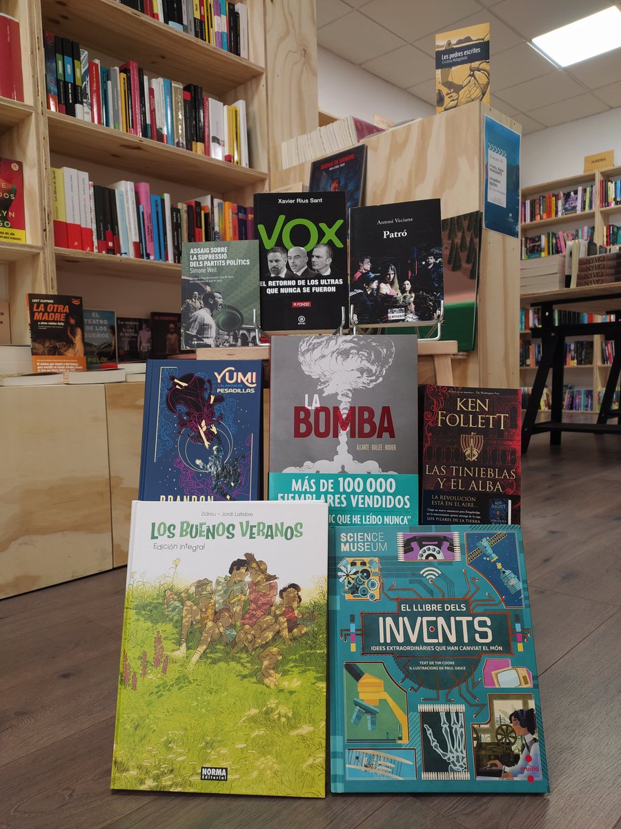 soterranillibre's tweet image. Última setmana de mes i últimes novetats fins setembre. També us hem afegit alguns dels llibres que encara no haviem tingut però que creiem imprescindibles. La tornada vindrà carregada de títols interessants! #lecturesdestiu #novetats