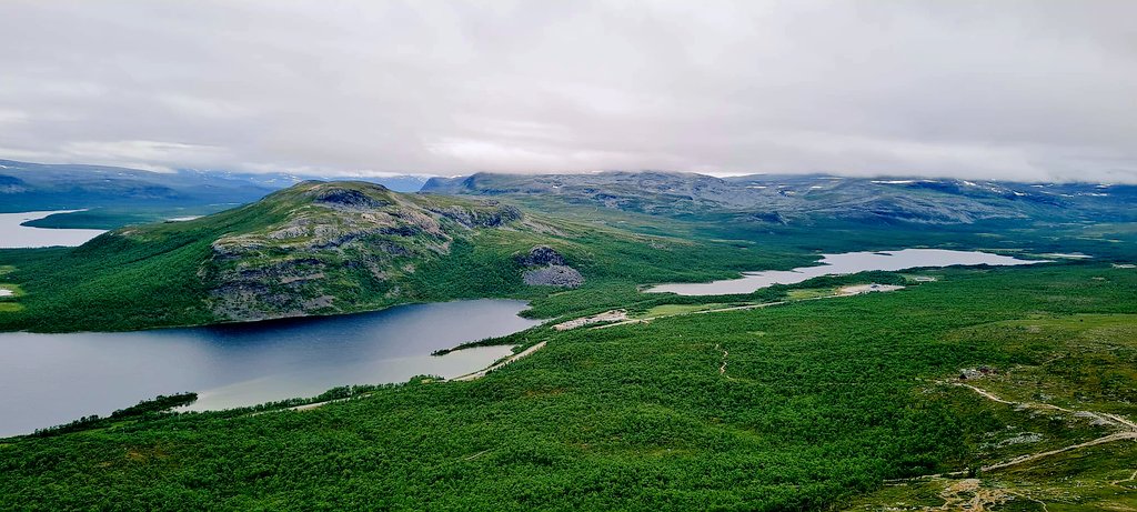 Siilasjoki flows from Siilasjärvi to Kilpisjärvi ... #Enontekiö #Kilpisjärvi