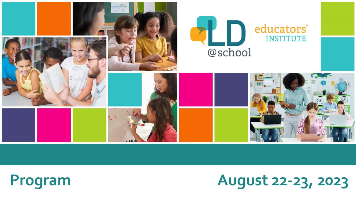 Do you like FREE stuff? How about attending the ONLY LD focussed conference for Ontario educators, entirely for FREE? If you are an Ontario educator working in the public/catholic board, join our waitlist for FREE tix:
ldatschool.ca/annual-educato…