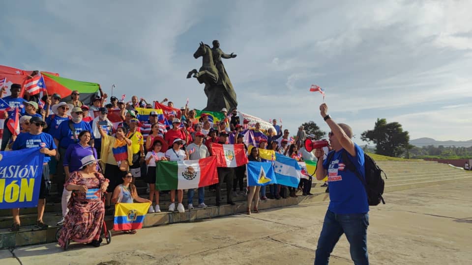 FidelidadACuba's tweet photo. #LuchaAntiimperialista Hoy nos movilizamos por #Cuba en el Histórico Junte de Brigadas y Proyectos Solidarios, para organizar una agenda concreta de acciones para continuar denunciando el criminal bloqueo impuesto por los EE.UU al pueblo cubano @DiazCanelB @NicolasMaduro @ISB_VE https://t.co/kXxk7dJqZu