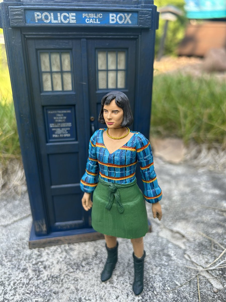 drwhocustoms's tweet image. My first ever custom of the beautiful @thenicolabryant 
Peri from season 21 The Twin Dilemma 

#doctorwho #doctorwhocustomfigure #doctorwhoperi #doctorwhoseason21