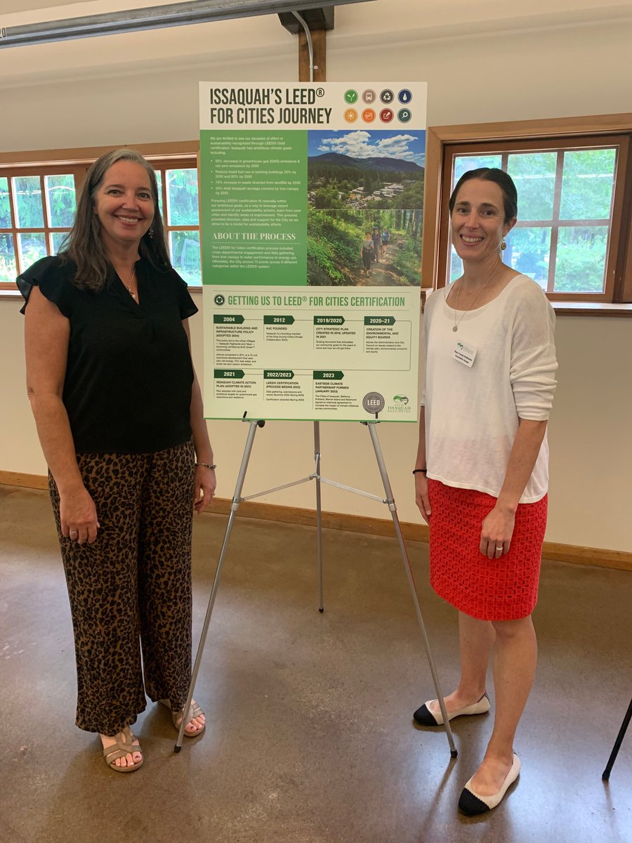 HilariVarnadore's tweet photo. Congratulations to the @cityofissaquah for being the 1st city in the state of Washington to achieve Gold in #LEEDforCities! @MayorMaryLou @ClimateMayors @usmayors @USGBC @BankofAmerica https://t.co/AJI96w080N