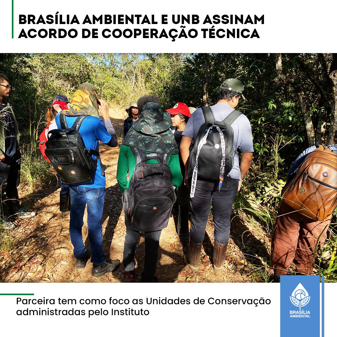 bsb_ambiental's tweet photo. IBRAM e UnB firmam Acordo de Cooperação Técnica para criar Unidades de Conservação e Planos de Manejo. 1ª unidade contemplada: Parque Distrital dos Pequizeiros, Planaltina. Alunos do Departamento de Geografia realizarão visitas técnicas com apoio do Instituto. https://t.co/94CZNovSeO