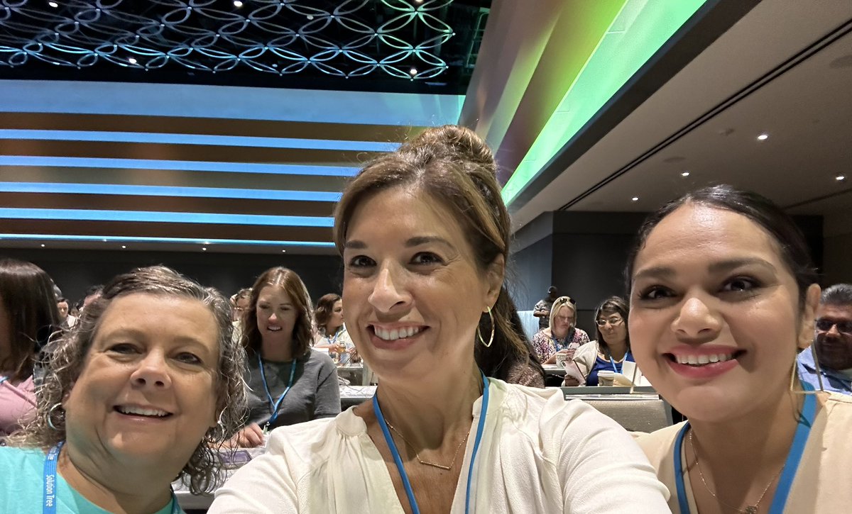nina_pugh1's tweet image. Excited to be here at the @SolutionTree PLC conference in San Antonio with NBISD! Looking forward to another day of learning, networking, and growth! 📚✨ #PLCConference  @Leeeeez @GinaChrist82797 @NewBraunfelsISD