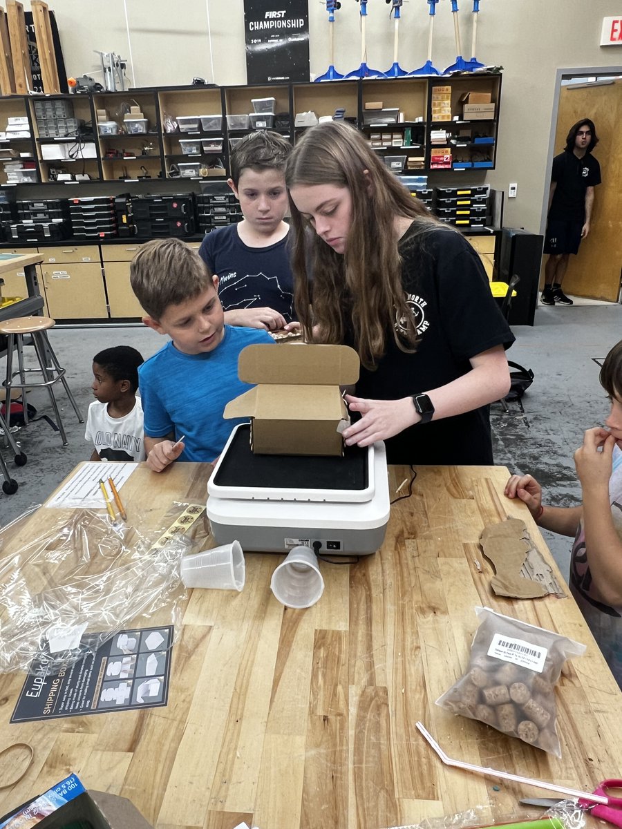 nkhsrobotics's tweet photo. It's the last week of NORTH Summer STEM Camp, so we are recognizing our fantastic counselors who made camp so great! Meet Heather, a senior at NKHS! Heather is always keeping a watchful eye and is quick with a kind word! Heather is the best! Thanks Heather! https://t.co/leDjiTW31j