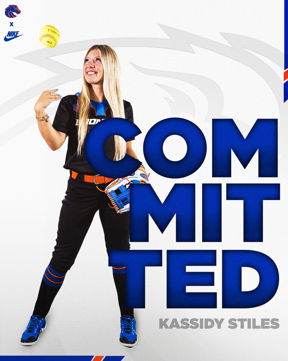 BroncoSportsSB's tweet photo. 𝑾𝒆𝒍𝒄𝒐𝒎𝒆 𝒕𝒐 𝑩𝒐𝒊𝒔𝒆 𝑲𝒂𝒔𝒔𝒊𝒅𝒚!!

What coach says, “We are very excited about the addition of Kassidy. Her versatility and speed are going to be huge assets for us this year.”

#BleedBlue | #WhatsNext https://t.co/3cxSHpVXo7