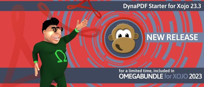 proactiveintl's tweet photo. Monkeybread Software releases #DynaPDF 23.3 for adding advanced #PDF creation, export & management to apps built with Xojo. Included in Omegabundle for #Xojo 2023 developer tool bundle. Save 90%, limited time. #acrobat #acrobatAPI @omegabundle https://t.co/RKm40gslIZ https://t.co/k1AbRl4si2