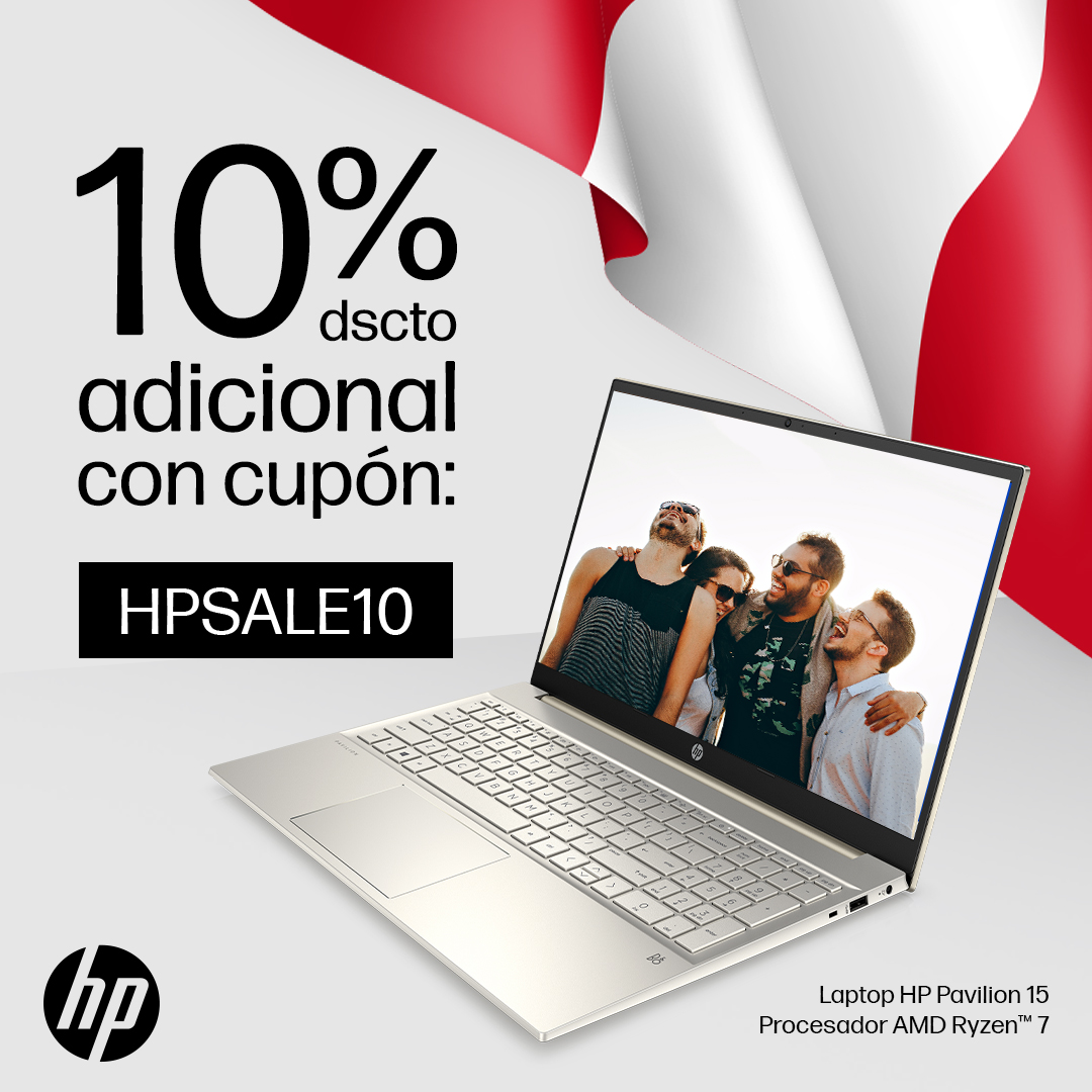 HPPeru's tweet photo. Obtén 10% de descuento adicional en todos los productos HP. 💻🖨️
Utiliza el código HPSALE10 y accede a esta promoción exclusiva. ¡No pierdas la oportunidad de adquirir tecnología premium a precios excepcionales!
Visita nuestra tienda en línea aquí https://t.co/6CTnXv7vKG https://t.co/ib6O9ujW9r
