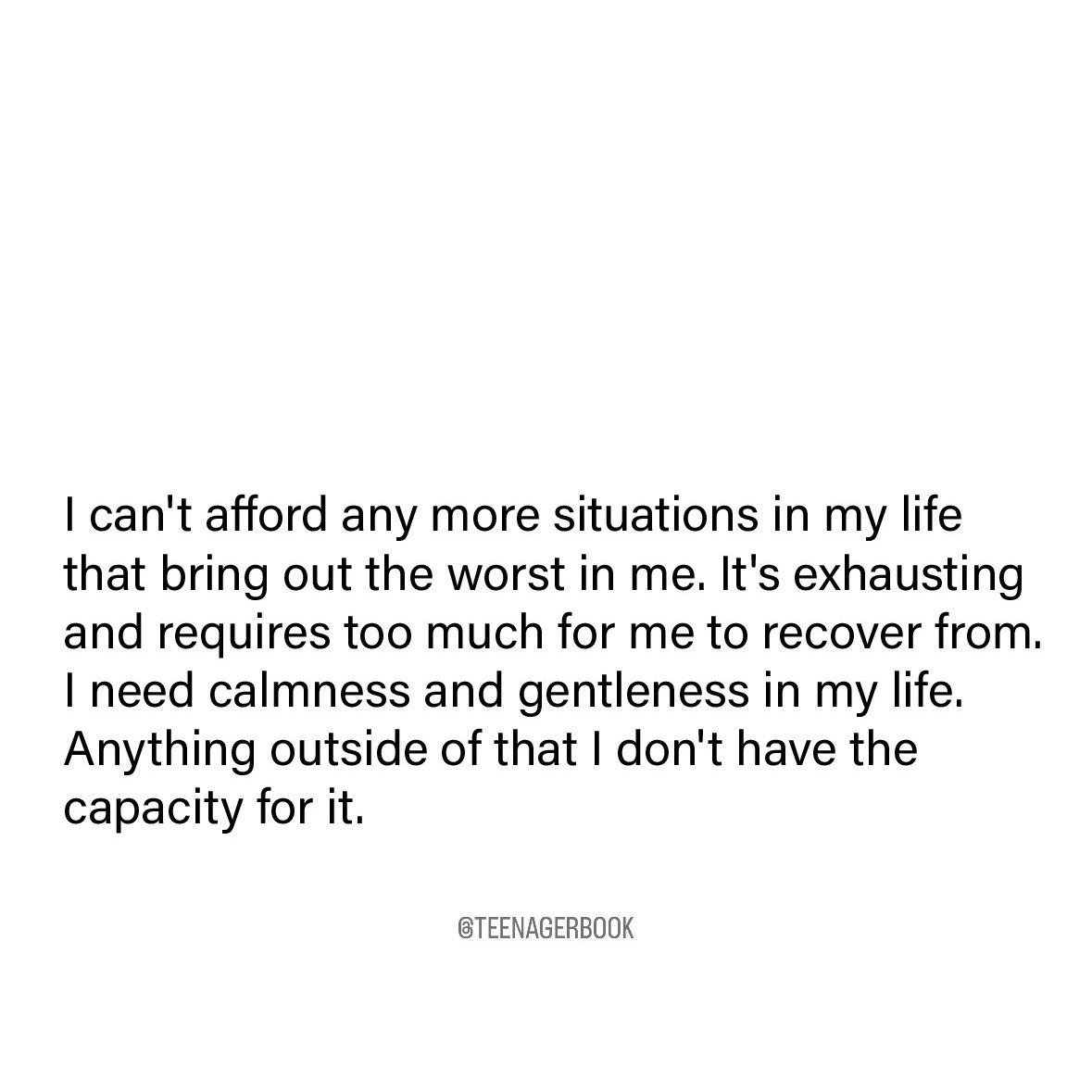 TeenagerBook's tweet photo. I don’t have the capacity for those bad situations.📌 https://t.co/TgMqLf5uUk