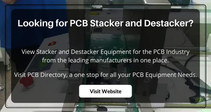 PCB_Directory's tweet image. PCB Directory has listed Stacker and Destacker Equipment for PCBs from the leading manufacturers.

Click here to learn more ow.ly/cN2I50PkoJI 

#PCBEquipment #StackerEquipment #DestackerEquipment #PCBManufacturers #ElectronicsIndustry #PCBTechnology