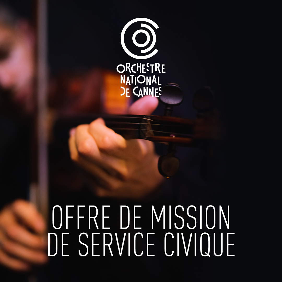 🟢 SERVICE CIVIQUE L'Orchestre national de Cannes recherche un.e volontaire en service civique. Mission : accompagner la démarche de développement des publics, de la conception à l'accueil concert. --&gt; Pour postuler ou en savoir plus : urlz.fr/mLcC