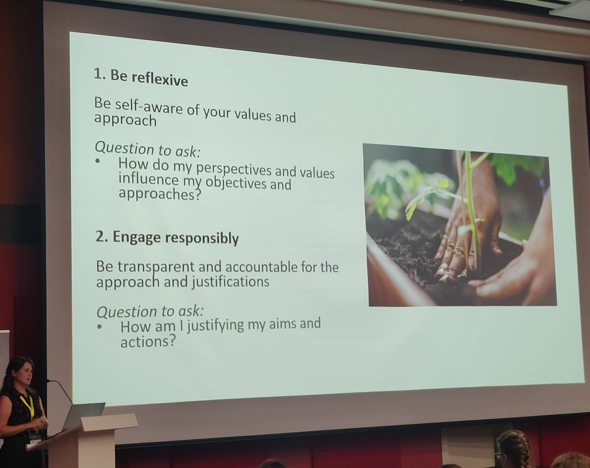 HollyKirk's tweet photo. Inclusive &amp; ethical language is important when it comes to communicating top-down conservation in particular @SciEms from @ICON_Science presents her paper at #ICCB2023 unpacking this, with some great tips for ethical communication
https://t.co/uwhFUaaa9k
#ConSocSci https://t.co/9HMv0fNK7U