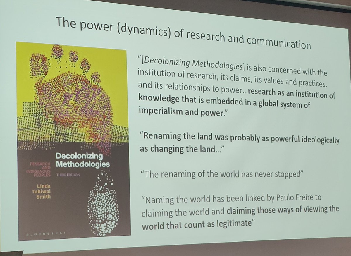 HollyKirk's tweet photo. Inclusive &amp; ethical language is important when it comes to communicating top-down conservation in particular @SciEms from @ICON_Science presents her paper at #ICCB2023 unpacking this, with some great tips for ethical communication
https://t.co/uwhFUaaa9k
#ConSocSci https://t.co/9HMv0fNK7U