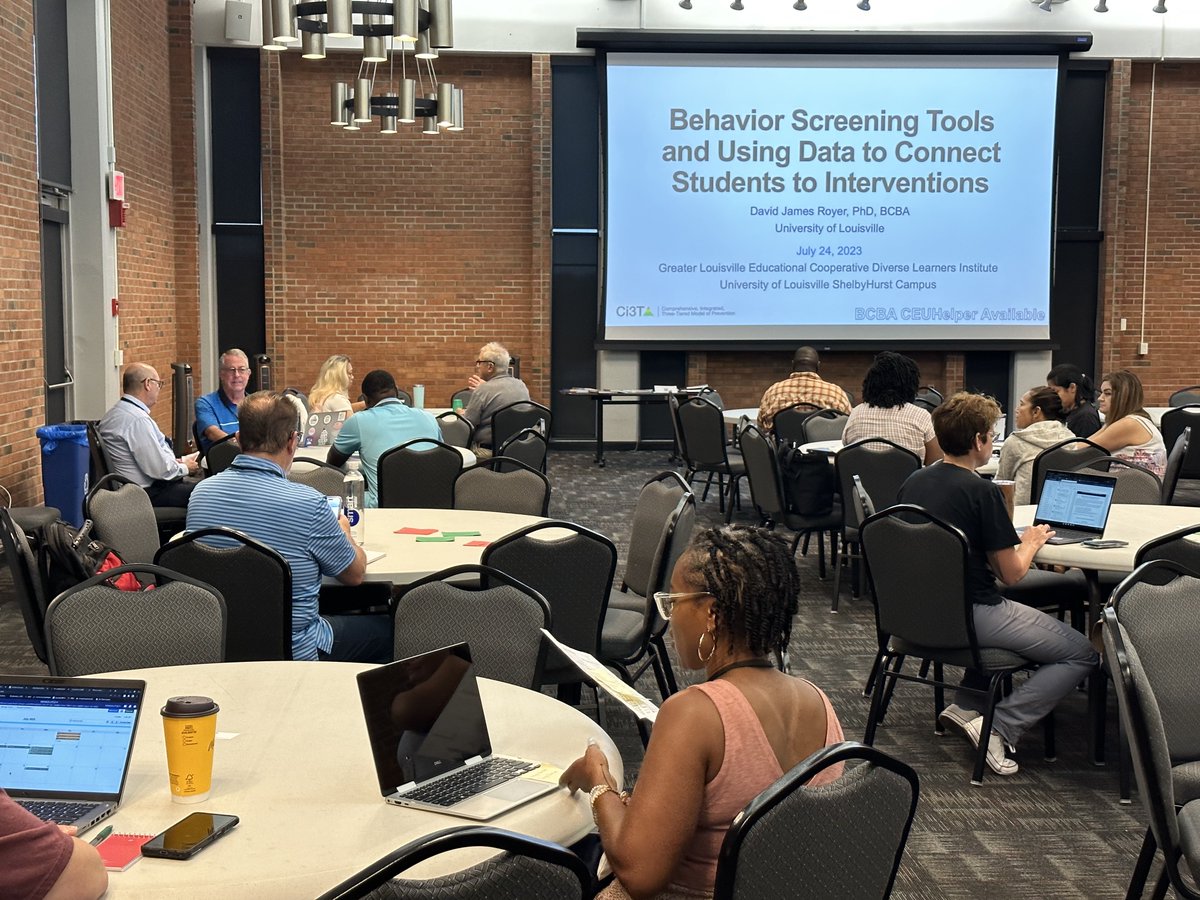 Day 1 of Diverse Learners Institute was awesome, and Day 2 is off to a great start, too! It's not too late to join us this afternoon and tomorrow! <a href="/JCPSKY/">JCPS</a> <a href="/GlecTeam/">Greater Louisville Education Cooperative (GLEC)</a>
