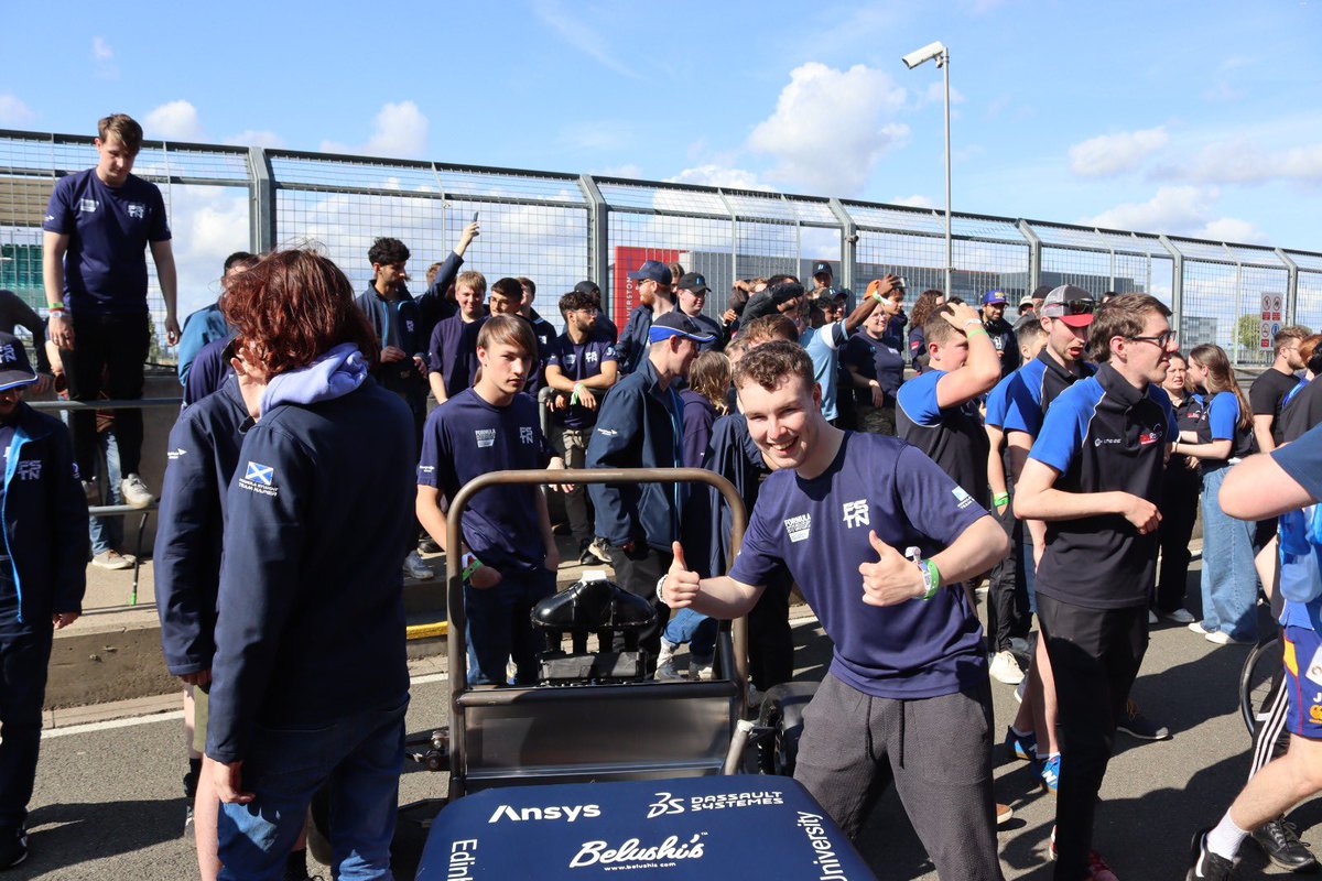 FSTeamNapier's tweet photo. Silverstone 2023, completed ✅

What an incredible week!👏 Participating in the Formula Student competition for the first time as a team has been an amazing experience. We’ve learnt so much at Silverstone from the other teams and the judges. It was truly a remarkable journey!🙌 https://t.co/z9Nj6BVAue