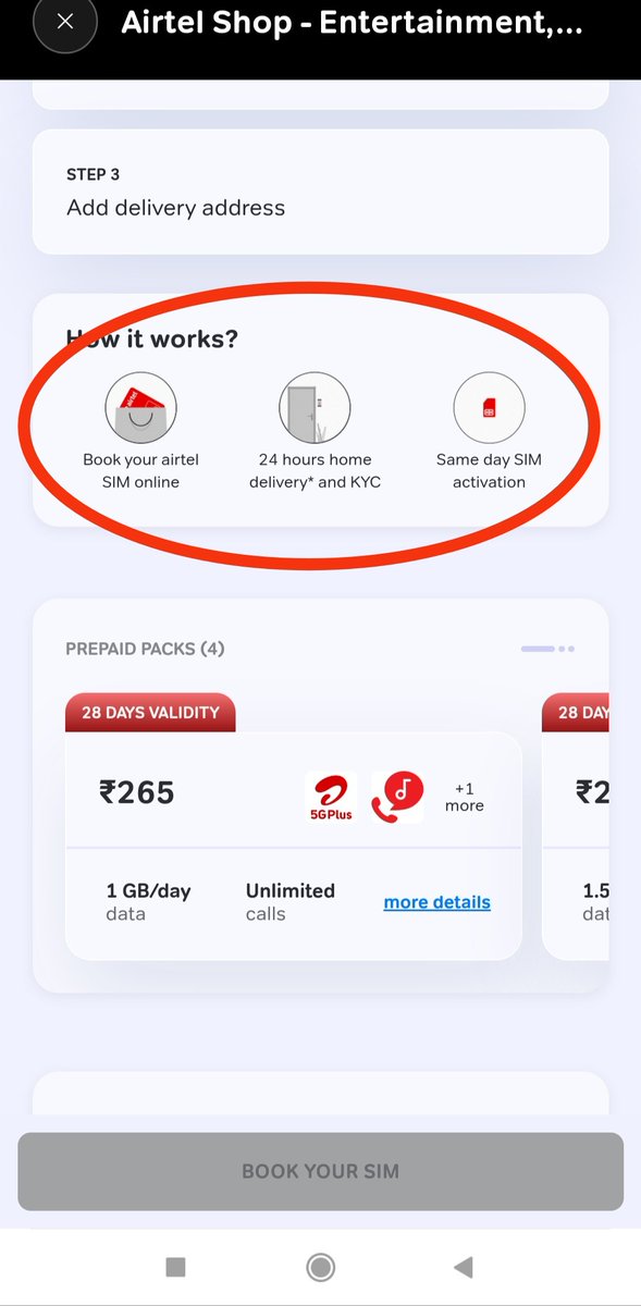 shivam8293's tweet photo. @airtelindia requested for a new sim yesterday. I received call from your representative informing that he will deliver the sim in one hour. I called him at 4.30 pm yesterday and he informed that he will deliver it today.Till now it has not been delivered. https://t.co/Mr6XWpljgM