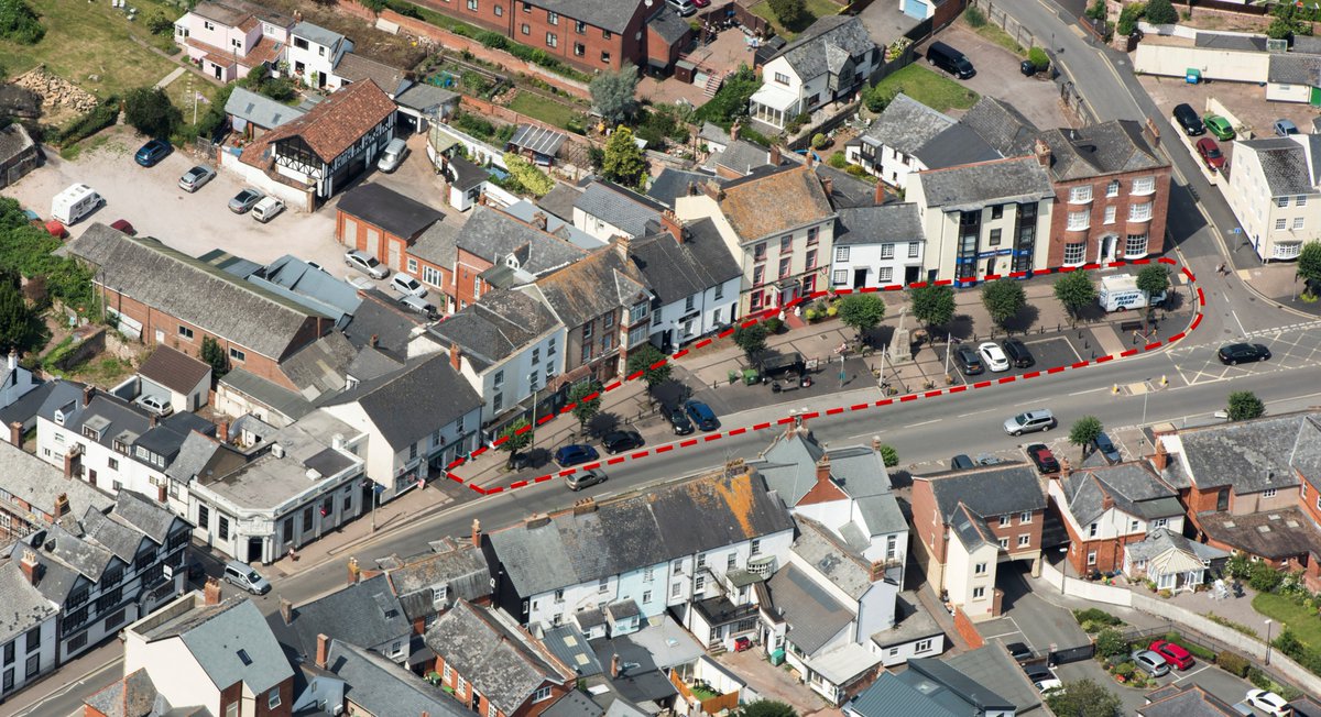 MidDevonDC's tweet photo. Improvement works have begun in #Cullompton, Higher Bullring as part of the town’s High Street Heritage Action Zone. 

The works aim to create a higher quality public space, allowing for a greater variety of #community uses.

https://t.co/tzeOJJA4rn
@DevonCC @HE_SouthWest https://t.co/uQgb20miaE