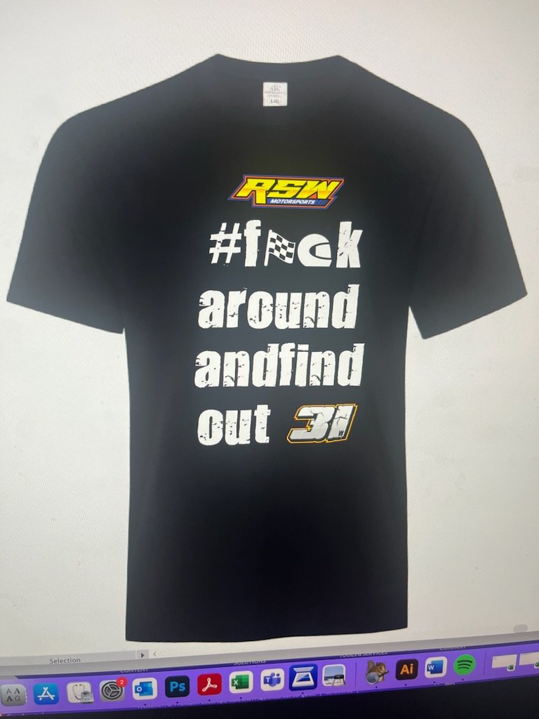 Rwalt31's tweet photo. @JebBurtonRacing @SpotterBrett You need a t-shirt? https://t.co/V7tNQ4F6Oy