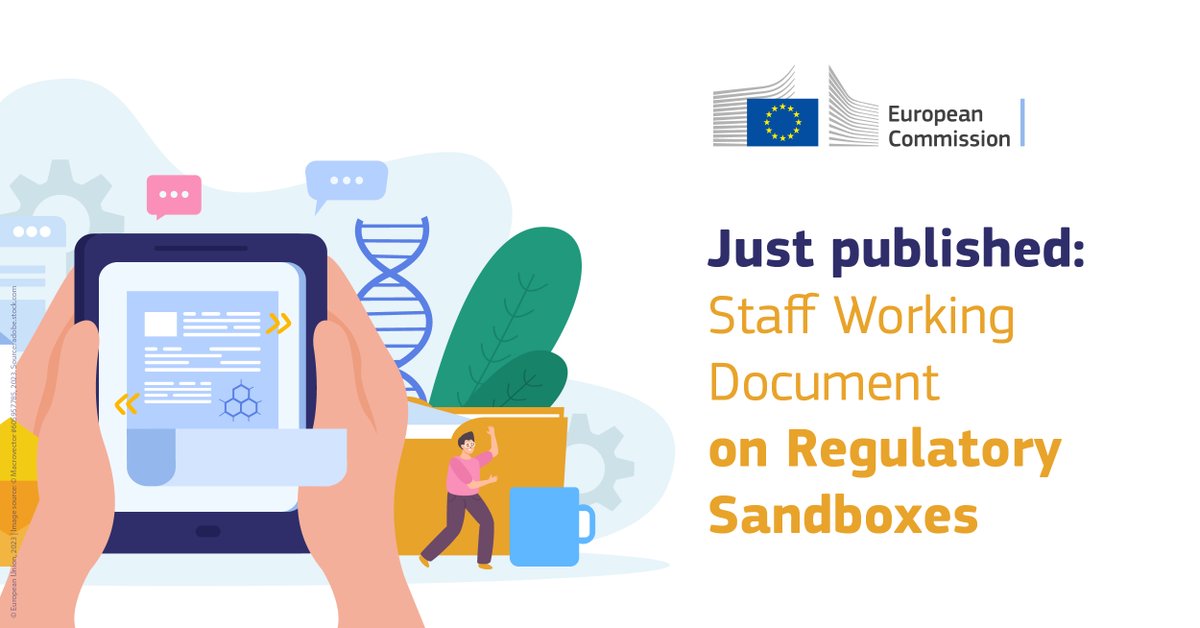 💡 Innovation drives economic growth, progress, and prosperity.

A 🆕 Staff Working Document is out to support 🇪🇺innovators to experiment and learn from each other in the regulatory process 🤝

Discover more on experimentation tools:
👉europa.eu/!r6nBdj

#EUInnovationAgenda