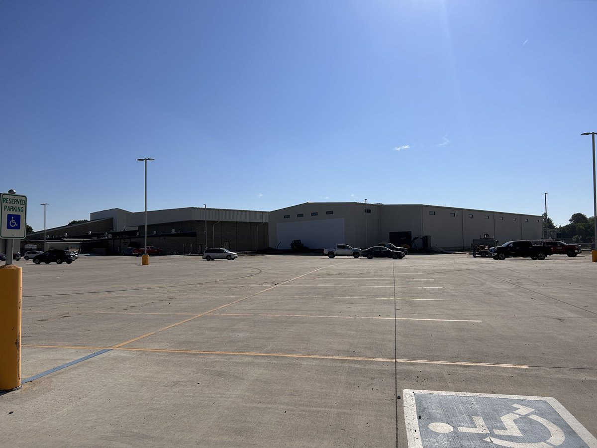 There is always a flood of activity in the summer months at school buildings. Excited to see it all come together <a href="/humboldtHS/">Humboldt High School</a> for students and staff!