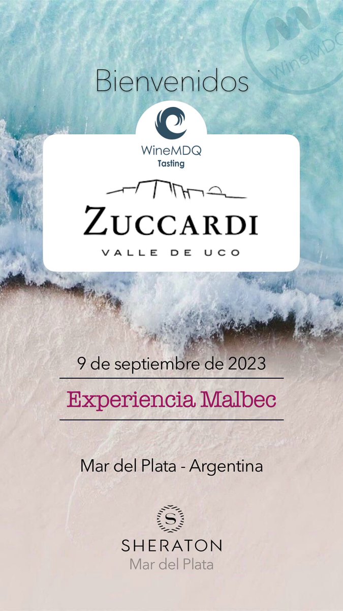 Bienvenida <a href="/ZuccardiWines/">Zuccardi ValleDeUco</a> al Malbec Tasting 2023