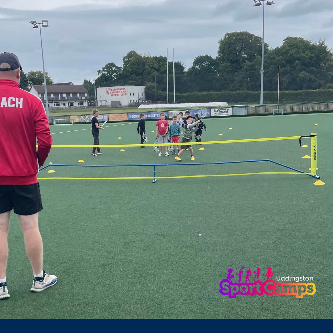 UddingstonSC's tweet photo. Some action shots for our Uddingston Sports Camps update!👇👇

Rugby, football, hockey and tennis have been on offer allowing us to get outside, learn new skills and make friends!🏑🎾⚽️🏉

And we are not done yet! Book now to avoid disappointment on https://t.co/9egWBinENw https://t.co/B01fSVZNqE
