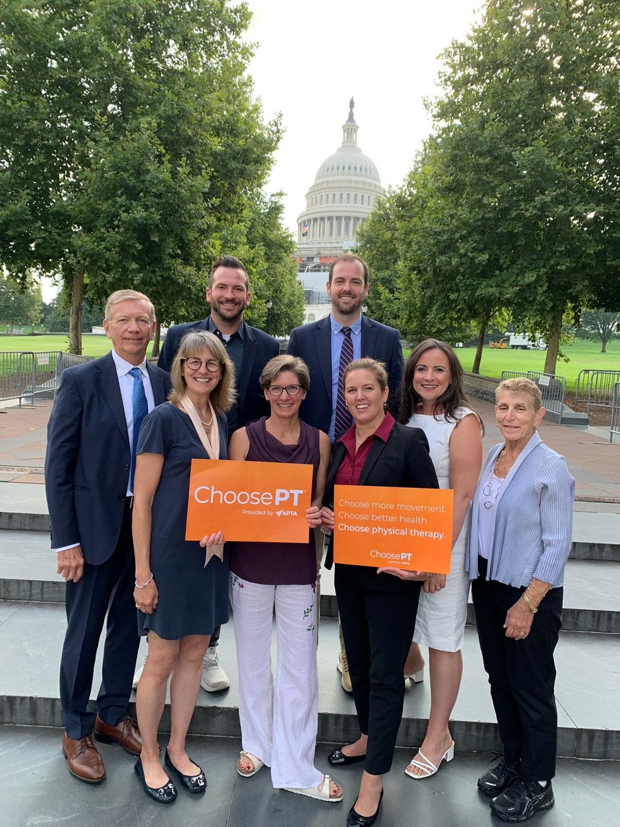 IPTAconnect's tweet photo. IPTA members are in Washington, DC for @APTAtweets  Capitol Hill Day. 

Thank you to our members who are meeting with our Reps and Senators to promote our priority bills and helping law makers understand the value and scope of our practice. #ChoosePT #PhysicalTherapy #IPTAConnect https://t.co/q4SyRZaqL2