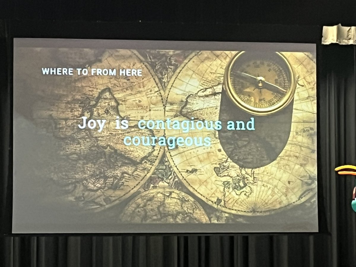 EHRoyals1's tweet photo. EH Alumni Joel Hungate sharing his Joy of Survival. #JoyJam #outlast #EHRoyalPride https://t.co/PHAX7mOXtW