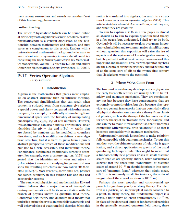 bardot_cedric's tweet image. Fun fact (warning😉?) about #StringTheory &amp;amp; #OperatorAlgebra: 
One can find very pedagogical introductions to both subjects in &quot;The Princeton Companion to Mathematics&quot;. The latter is explicitly exposed in IV.15 the former follows implicitly in IV.16 &amp;amp; IV.17 (note Higson &amp;amp; Roe...