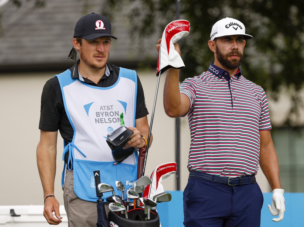 CallawayGolf's tweet photo. Erik Van Rooyen @FredVR_’s caddie, Alex Gaugert made it through a Monday Q to get into the @3MOpen this week. Wait until you hear this story… https://t.co/oYHdUk7uGR