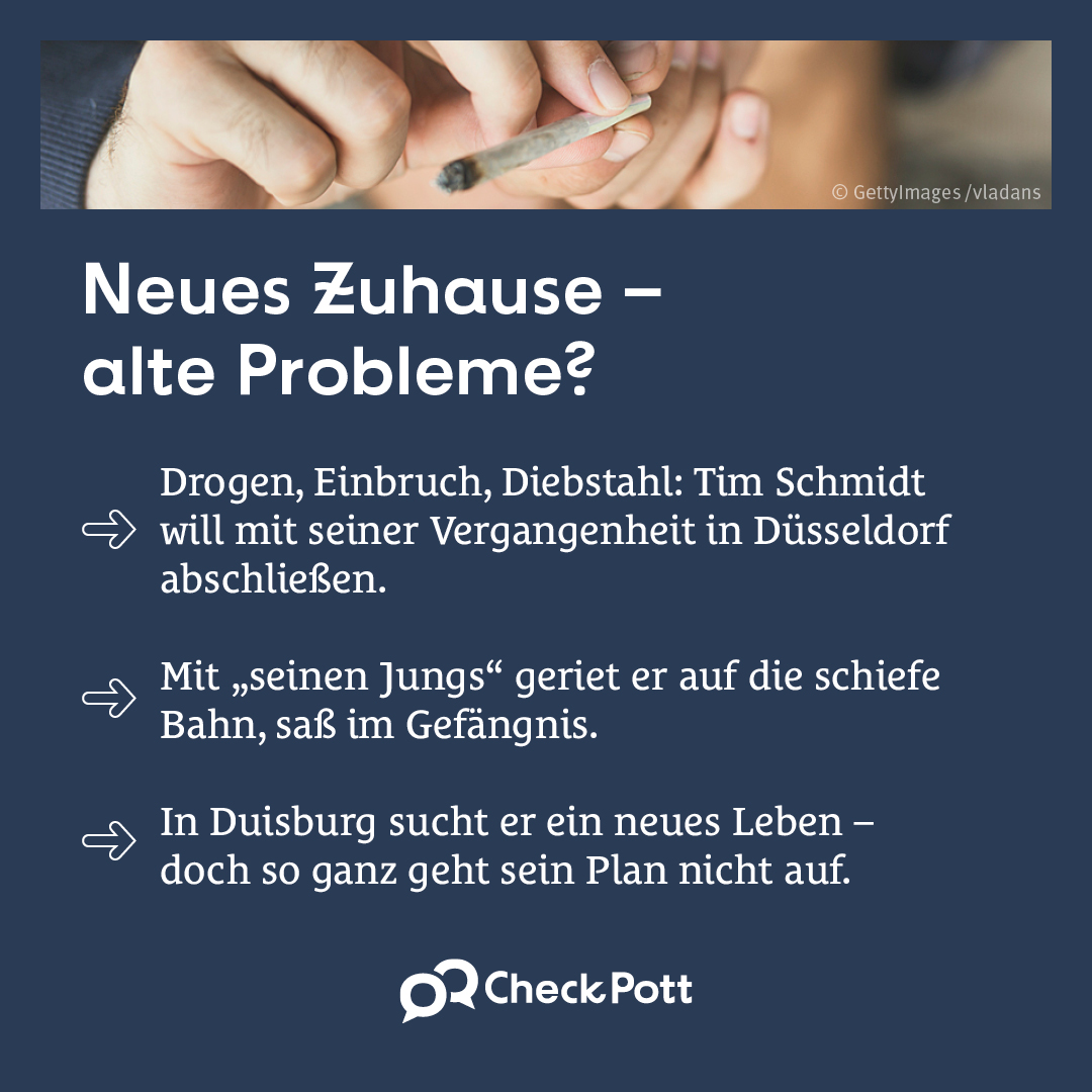 Tim Schmidt bricht mit Düsseldorf. In Duisburg soll und will er ein neues Leben beginnen – allerdings stellt sich das als schwieriger heraus als gedacht. 
➡️  Seine Geschichte: ow.ly/L8Bg50PkIQn
#soticktdasruhrgebiet #checkpott @BrostStiftung