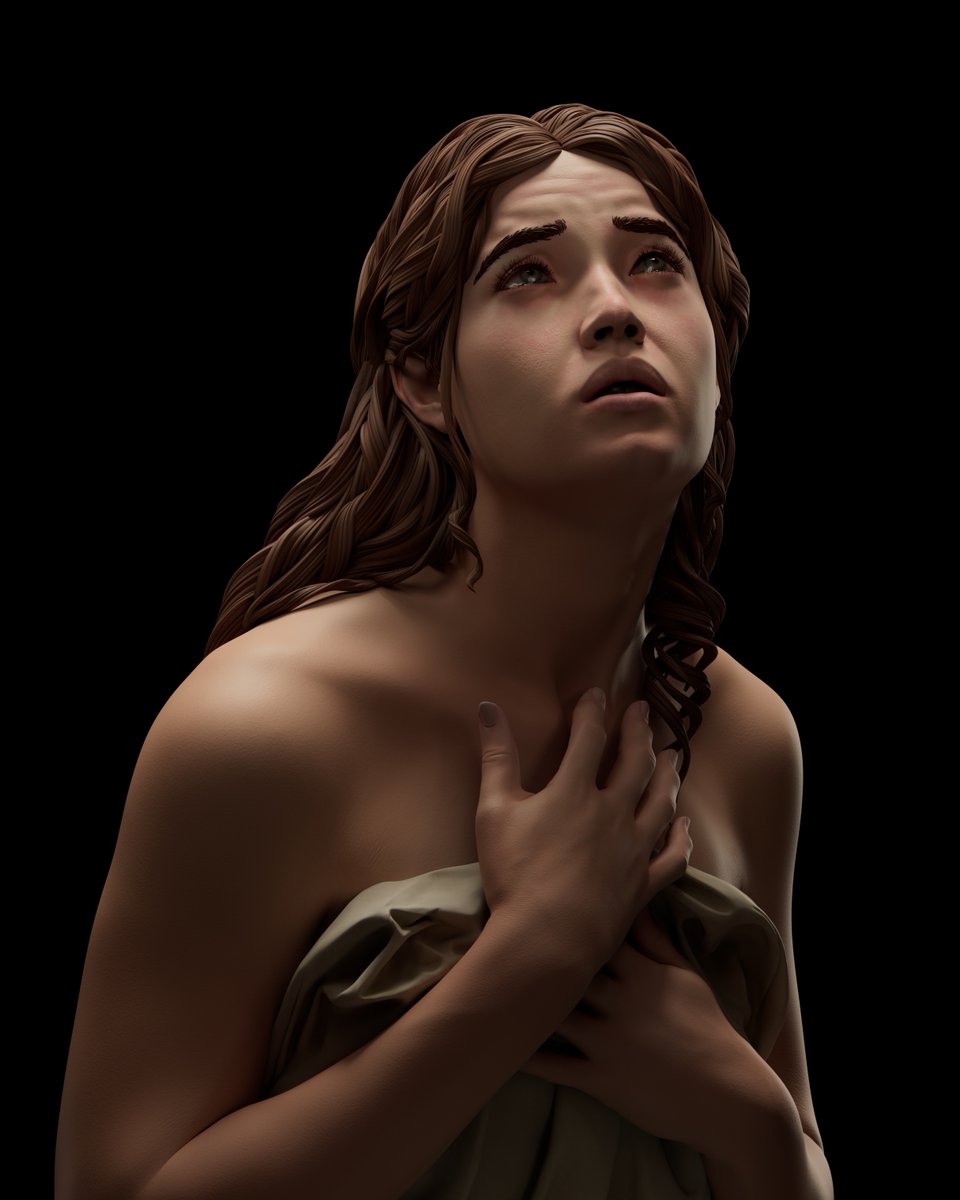 Lazaroramirez_'s tweet photo. Penitent Mary Magdalene
Hi! Here you have some renders of my last sculpture, soon I will upload more. I hope you like it.

.
#zbrush #maxon #3art #sculpture #sculpt #marymagdalene #mariamagdalena #imagineria #artesacro #artwork #anatomy #photography https://t.co/BiC9cE7dXz
