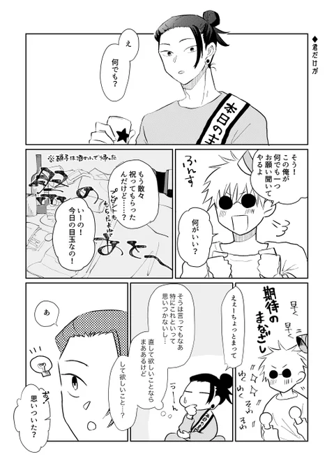 #725_GEGO_DAY #725の日2023  過去作再掲🖤🤍(イ桀誕生日ネタ)