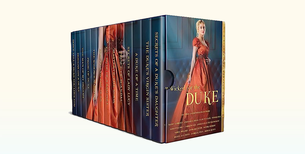 Here's our #HistoricalRomance #RegencyRomance #BoxedSet #kindle #eBookDeal! $0.99 'Wicked for the Duke' by Samantha Holt @EBookReaders0  ow.ly/YF9o50PkIJS