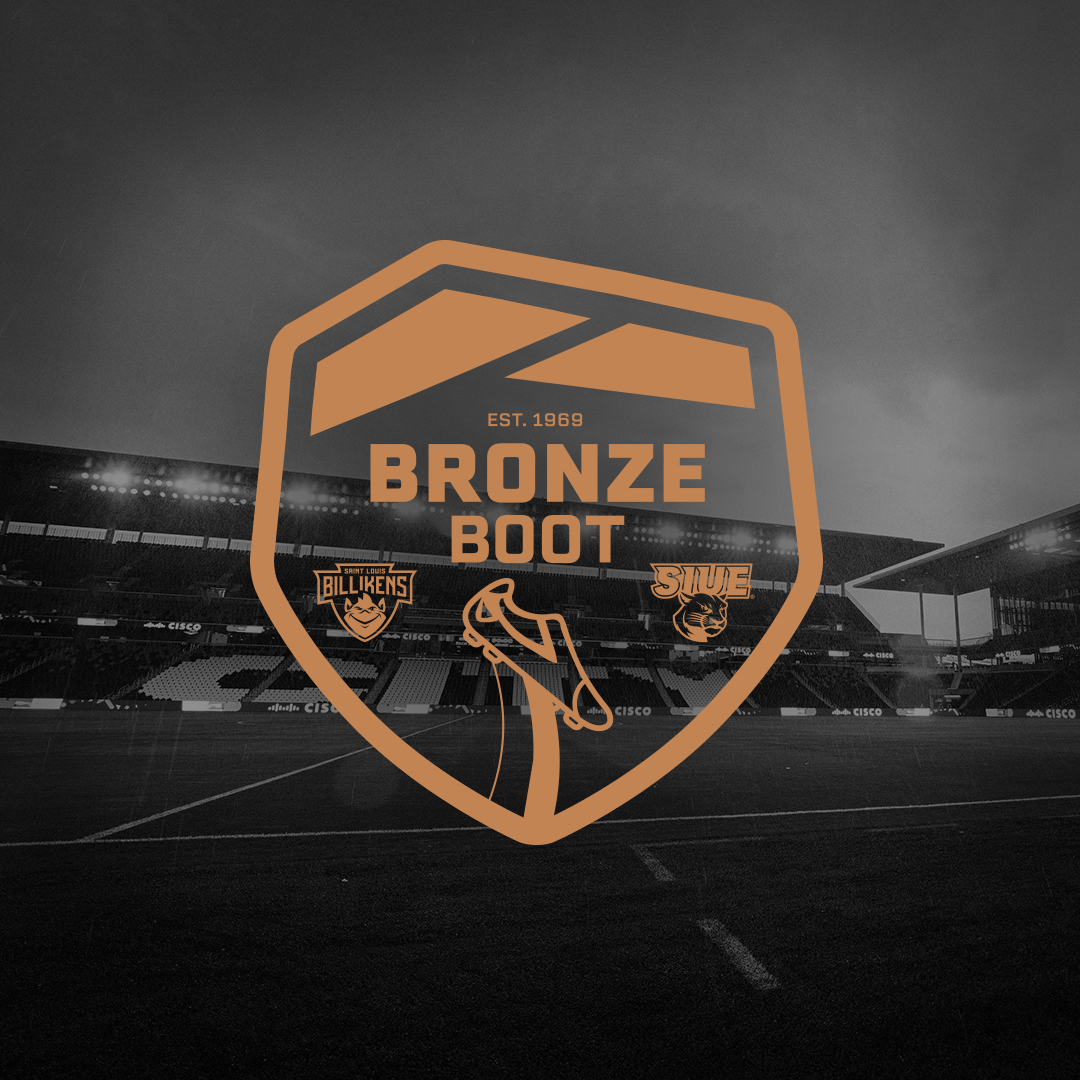 Bronze Boot is coming to CITYPARK!

Join us in Downtown West for a historic night of soccer between the <a href="/SLU_Billikens/">Billiken Athletics</a> and <a href="/SIUECougars/">SIUE Cougars</a> 🏟️⚽️

📆 Saturday, Sept 02
🕔 5:00PM Women’s Match
🕢 7:30PM Men’s Match
🎟️ Tickets on sale 7/31
📝 stlcitysc.com/news/citypark-…