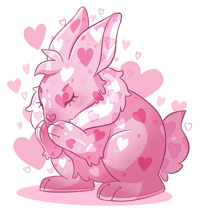 the new neopets valentine colour is so CUTE 