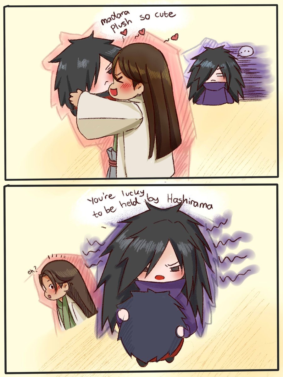 W_Lourage's tweet photo. Madara is jealous hahaha ooops
#柱マダ #hashimada #柱斑 https://t.co/1TySirzE7U