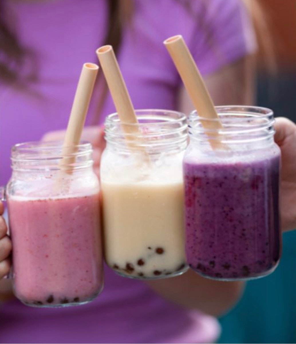 Better Boba @thebetterboba has taken the lead role in eliminating single use plastic in the Boba Industry. Not only have they adopted our 100% plant based drinking straws, they hand make their boba pearls from scratch made from 100% natural ingredients. Kudos!